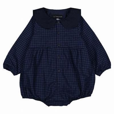 【Maison Marelle】Romper BAC blue ロンパース 12m（Sub Image-2） | Coucoubebe/ククベベ