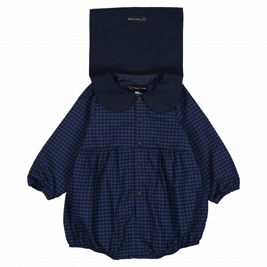 【Maison Marelle】Romper BAC blue ロンパース 12m  | Coucoubebe/ククベベ