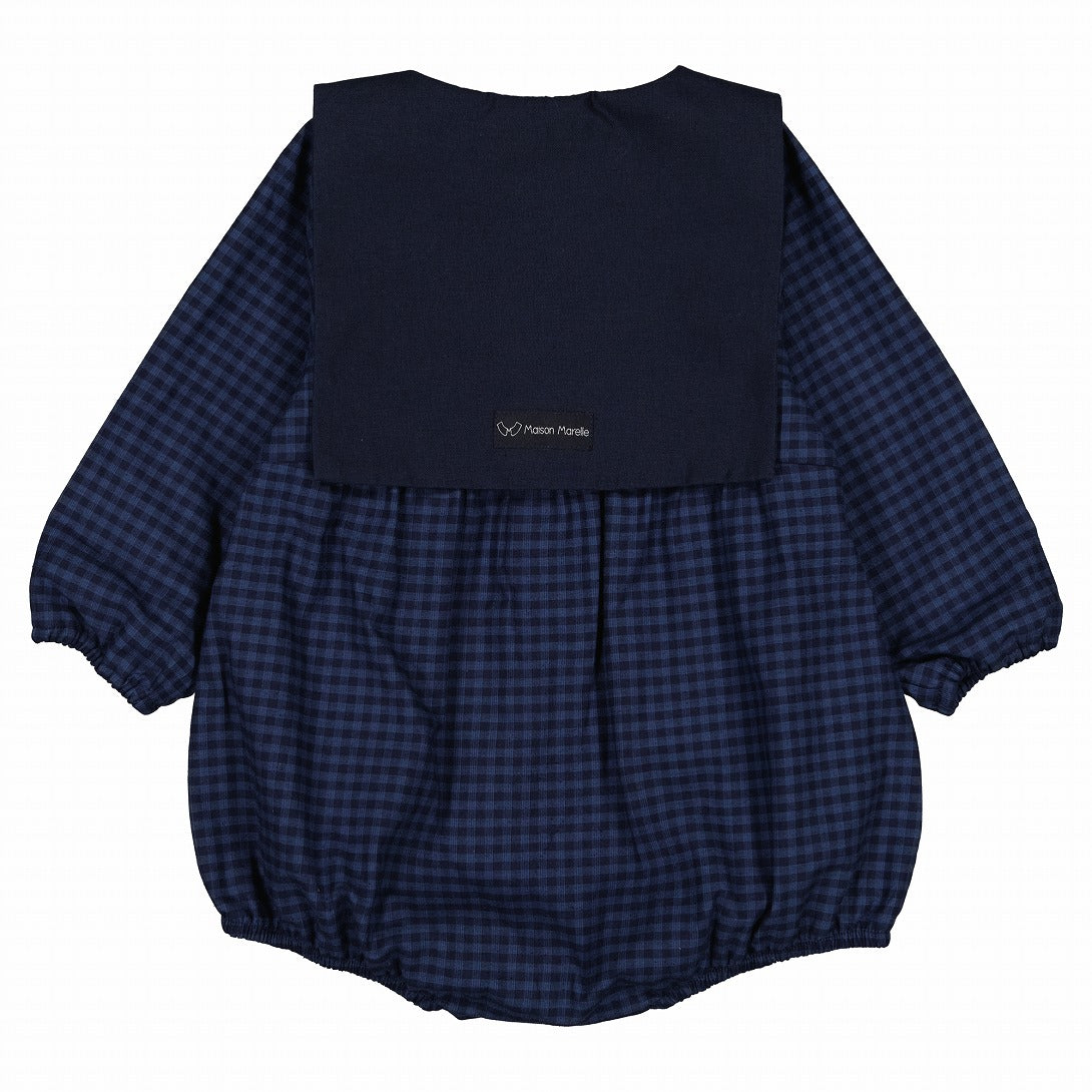 【Maison Marelle】Romper BAC blue ロンパース 12m  | Coucoubebe/ククベベ