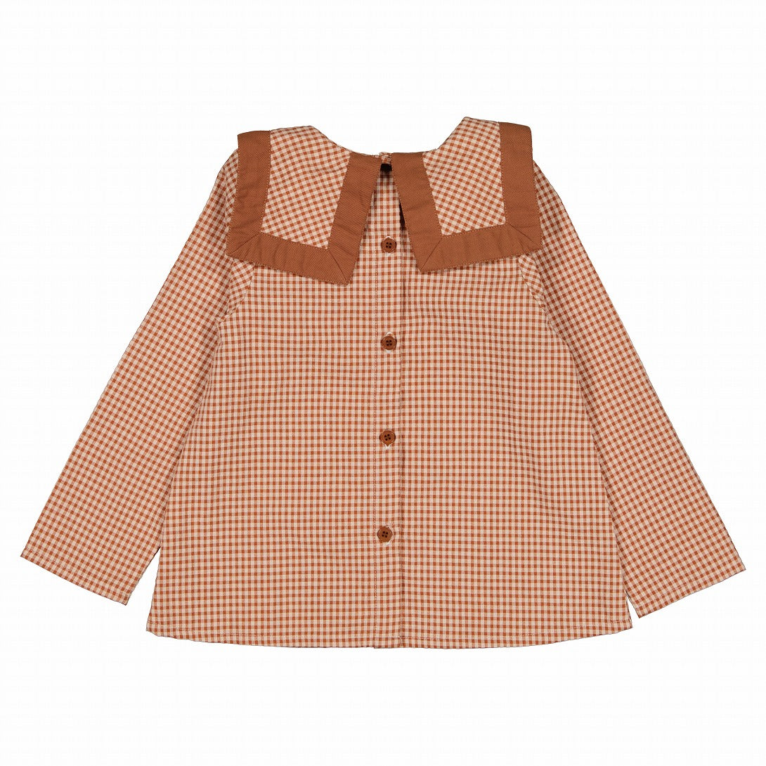 【Maison Marelle】Blouse DROUOT seersucker ブラウス 12m,18m,24m,36m  | Coucoubebe/ククベベ