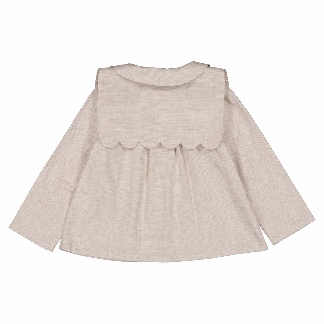 【Maison Marelle】【予約】Blouse GRENELLE sand ブラウス 18m,24m,3y,4y,5y,6y,8y  | Coucoubebe/ククベベ