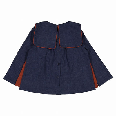 【Maison Marelle】Blouse MONTMARTRE ブラウス 12m,18m,24m,36m（Sub Image-4） | Coucoubebe/ククベベ