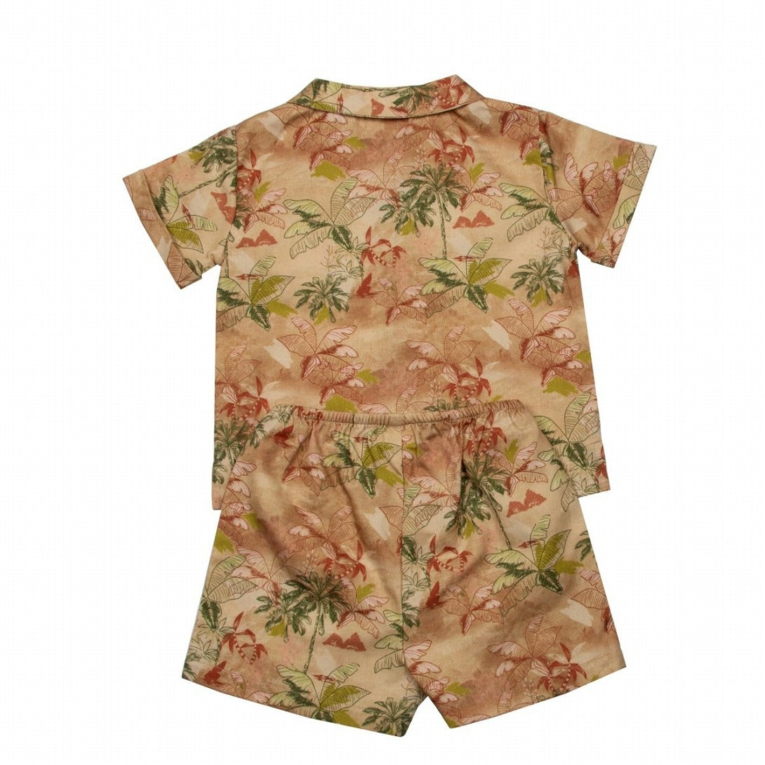 【SUUKY】【30%OFF】Damask Tropical Baby Set Tropical Print セットアップ 9/12m,12/18m,18/24m  | Coucoubebe/ククベベ