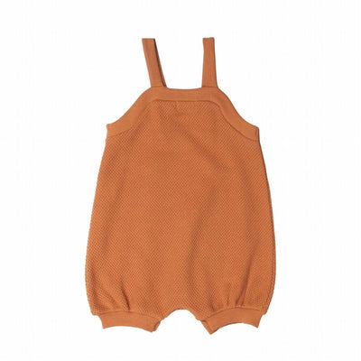 【SUUKY】【30%OFF】Jersey Jacquard Baby Romper 2Tones Pale ロンパース 6/9m,9/12m,12/18m,18/24m（Sub Image-4） | Coucoubebe/ククベベ