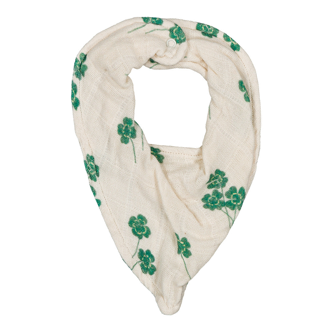 【STUDIO BOHEME】【9月上旬発送】ABEL BANDANA BIB ECRU/CLOVERS ビブ  | Coucoubebe/ククベベ