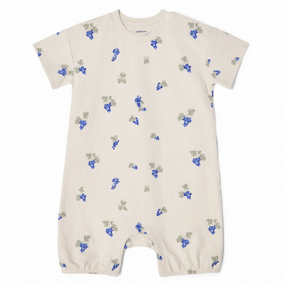 【garbo&friends】Grapes Ecru Structured Jersey Onesie ロンパース 6-12m,1-2Y  | Coucoubebe/ククベベ