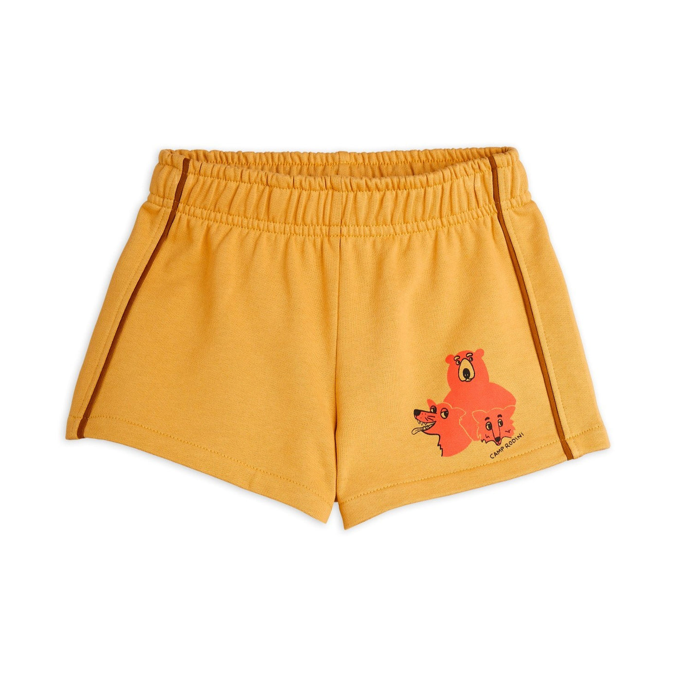 【mini rodini】Camp Rodini sp sweatshorts Beige ショートパンツ 80/86,92/98,104/110  | Coucoubebe/ククベベ