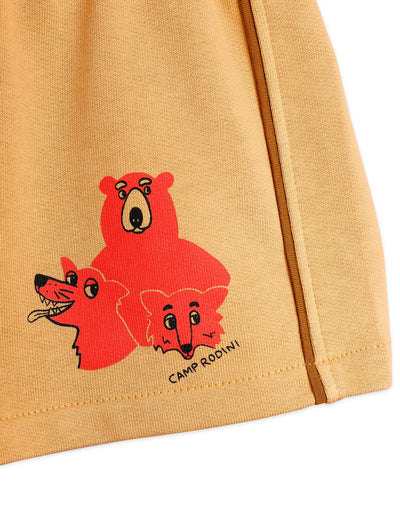 【mini rodini】Camp Rodini sp sweatshorts Beige ショートパンツ 80/86,92/98,104/110（Sub Image-3） | Coucoubebe/ククベベ