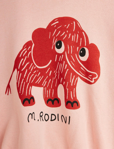 【mini rodini】Mammoth sp sweatshirt Pink スウェット 80/86,92/98,104/110（Sub Image-3） | Coucoubebe/ククベベ