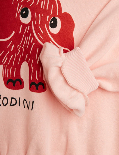 【mini rodini】Mammoth sp sweatshirt Pink スウェット 80/86,92/98,104/110（Sub Image-4） | Coucoubebe/ククベベ