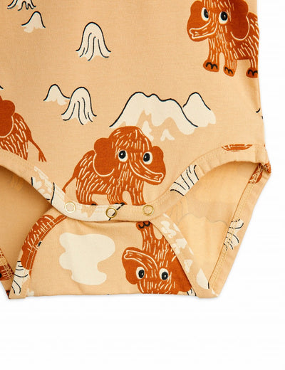 【mini rodini】Mammoth aop baby set Beige ベビー服セット 68/74,80/86（Sub Image-3） | Coucoubebe/ククベベ