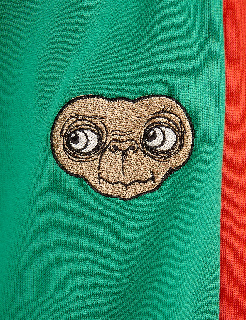 【mini rodini】E.T application sweatpants Green パンツ 92/98,104/110,116/122  | Coucoubebe/ククベベ