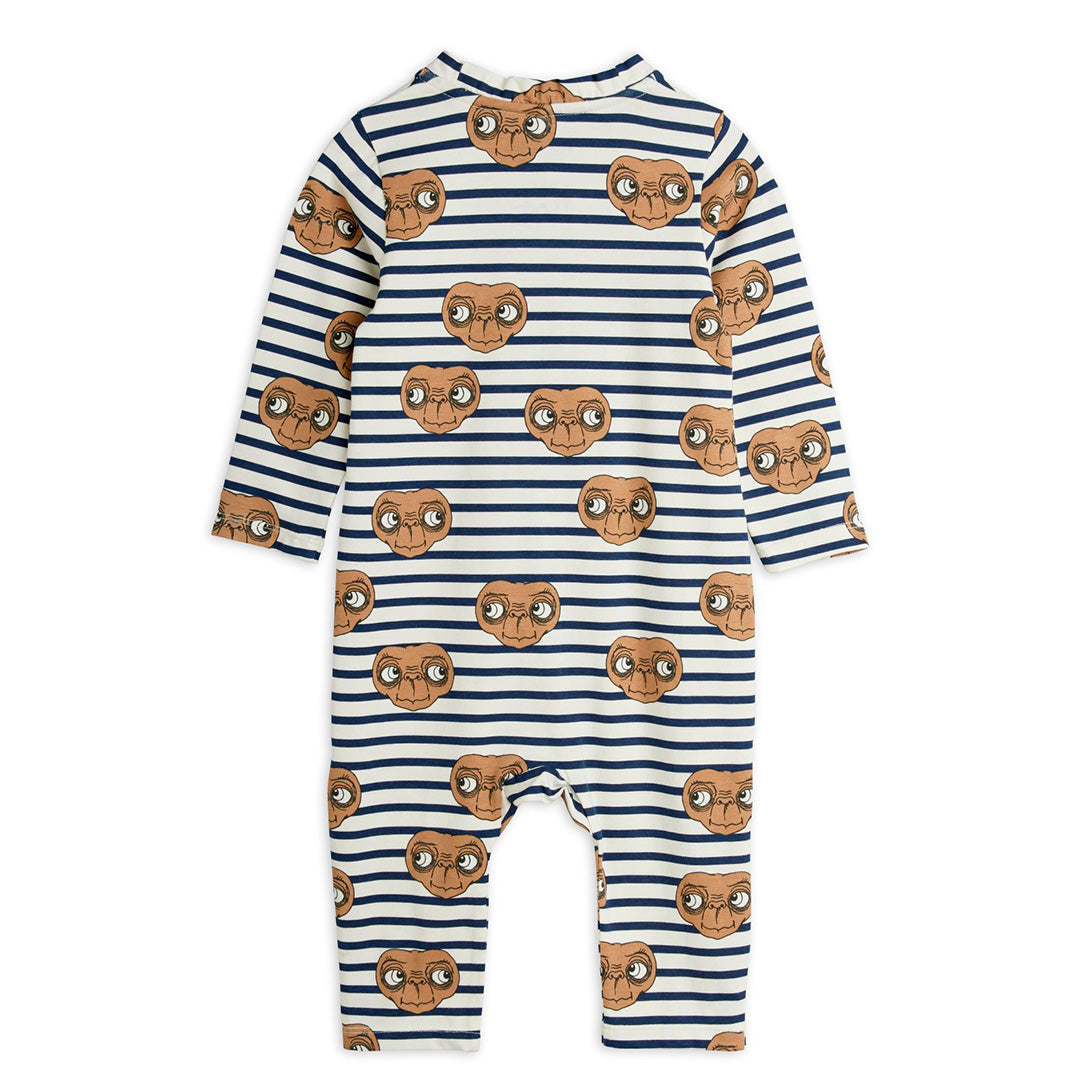 【mini rodini】IndiaE.T stripe aop jumpsuit Multi ジャンプスーツ 56/62,68/74,80/86  | Coucoubebe/ククベベ