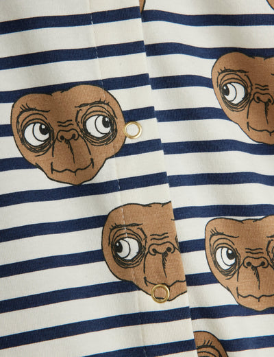 【mini rodini】IndiaE.T stripe aop jumpsuit Multi ジャンプスーツ 56/62,68/74,80/86（Sub Image-3） | Coucoubebe/ククベベ