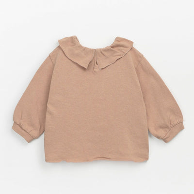 【PLAY UP】【40%OFF】Ribbed jersey knit T-shirt pink 長袖Tシャツ 12m,18m,24m,36m（Sub Image-2） | Coucoubebe/ククベベ