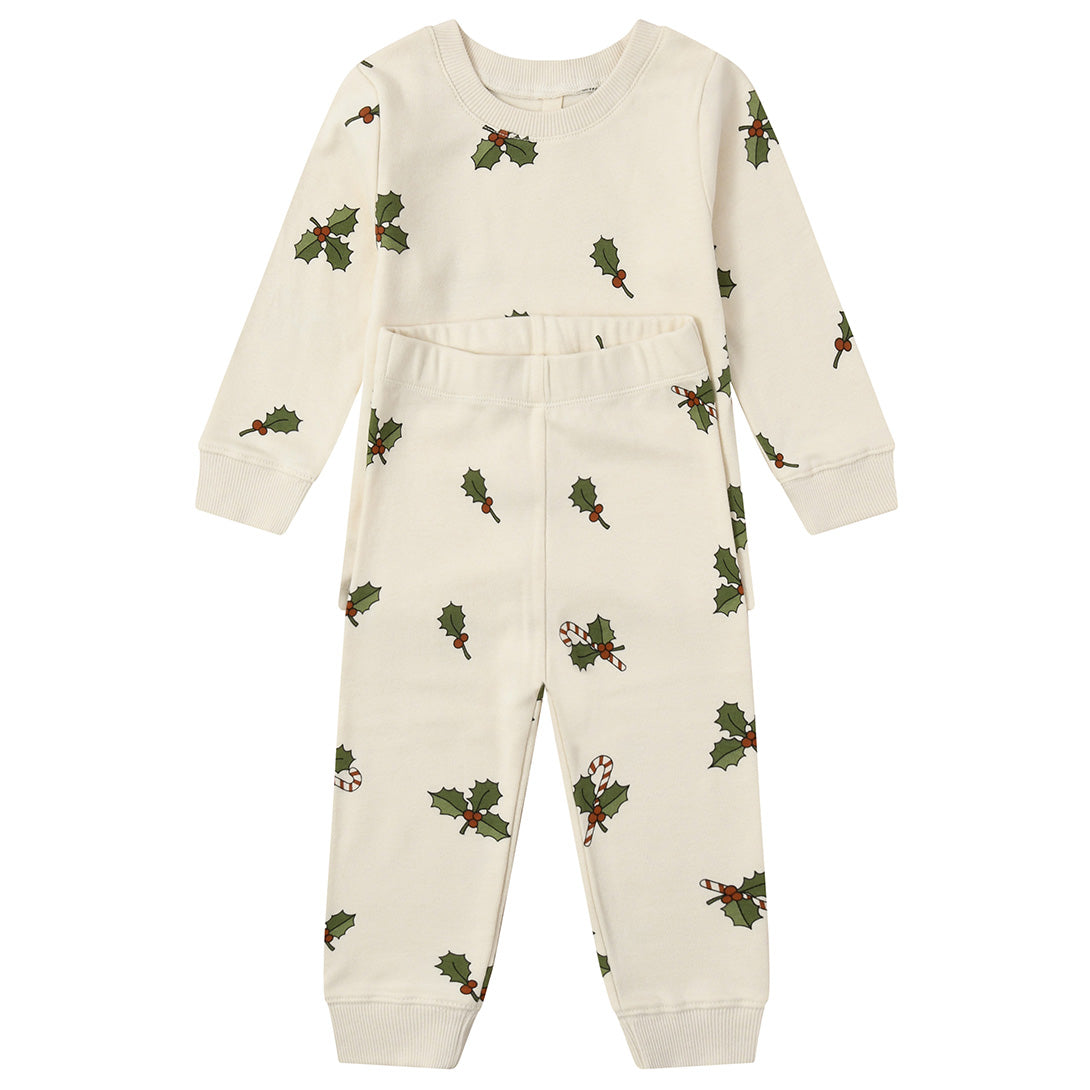 【organic zoo】Christmas Holly Pyjamas パジャマ 1-2Y,2-3Y,3-4Y,4-5Y  | Coucoubebe/ククベベ