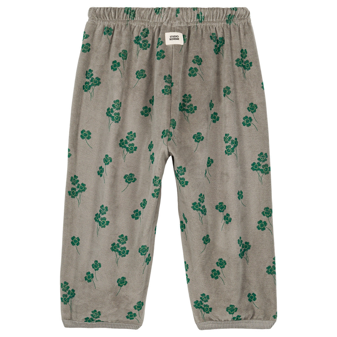 【STUDIO BOHEME】【9月上旬発送】PORGY PANTS GREY/CLOVERS パンツ 12m,18m,24m,36m,4y  | Coucoubebe/ククベベ