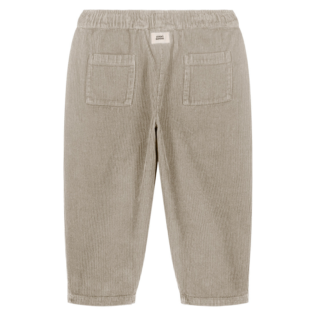 【STUDIO BOHEME】【9月上旬発送】CARROT PANTS GREY パンツ 12m,18m,24m,36m,4y  | Coucoubebe/ククベベ