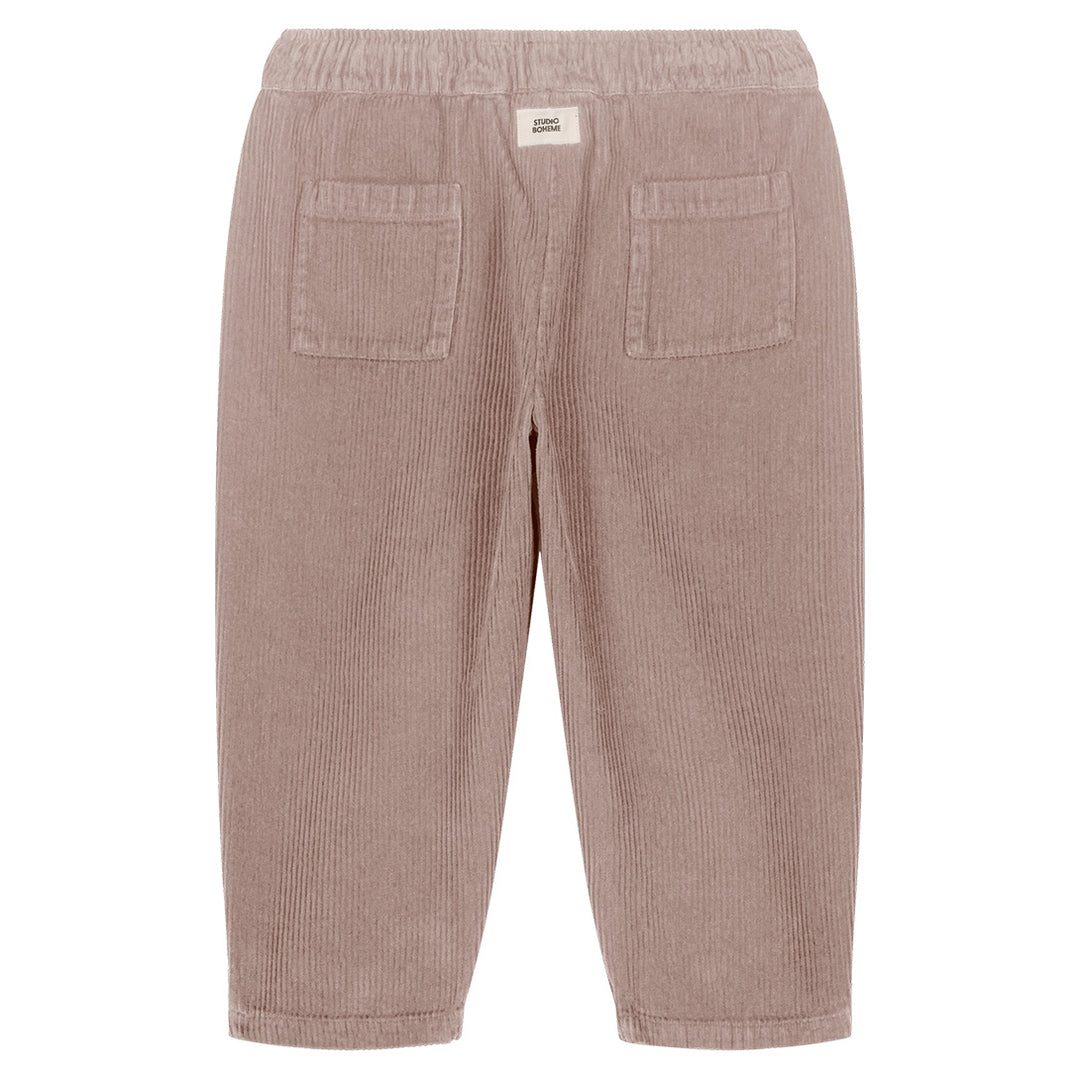 STUDIO BOHEME】CARROT PANTS LIGHT MAUVE パンツ 12m,18m,24m,36m,4y