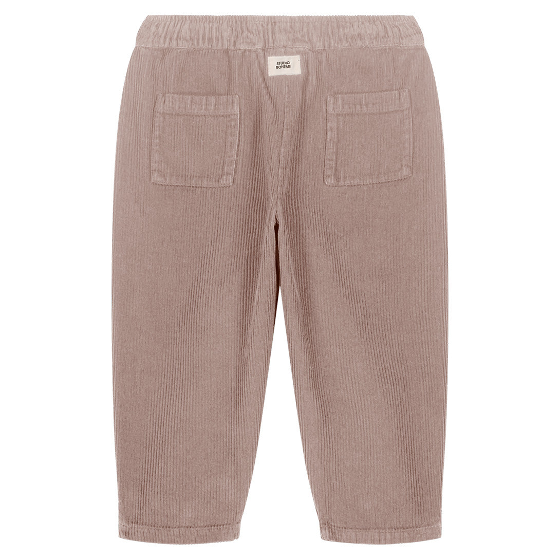 【STUDIO BOHEME】【9月上旬発送】CARROT PANTS LIGHT MAUVE パンツ 12m,18m,24m,36m,4y  | Coucoubebe/ククベベ