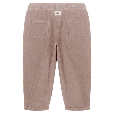 【STUDIO BOHEME】【9月上旬発送】CARROT PANTS LIGHT MAUVE パンツ 12m,18m,24m,36m,4y（Sub Image-2） | Coucoubebe/ククベベ