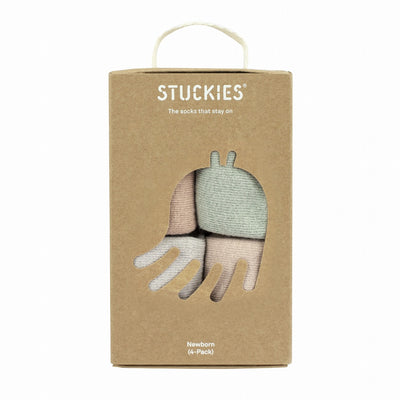 【STUCKIES】Newborn Gift Set 4 pairs Tides 靴下４足セット 0-3M（Sub Image-3） | Coucoubebe/ククベベ