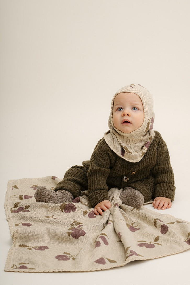 【garbo&friends】Prune Beige Knitted Balaclava バラクラバ 6-12m,1-4y  | Coucoubebe/ククベベ