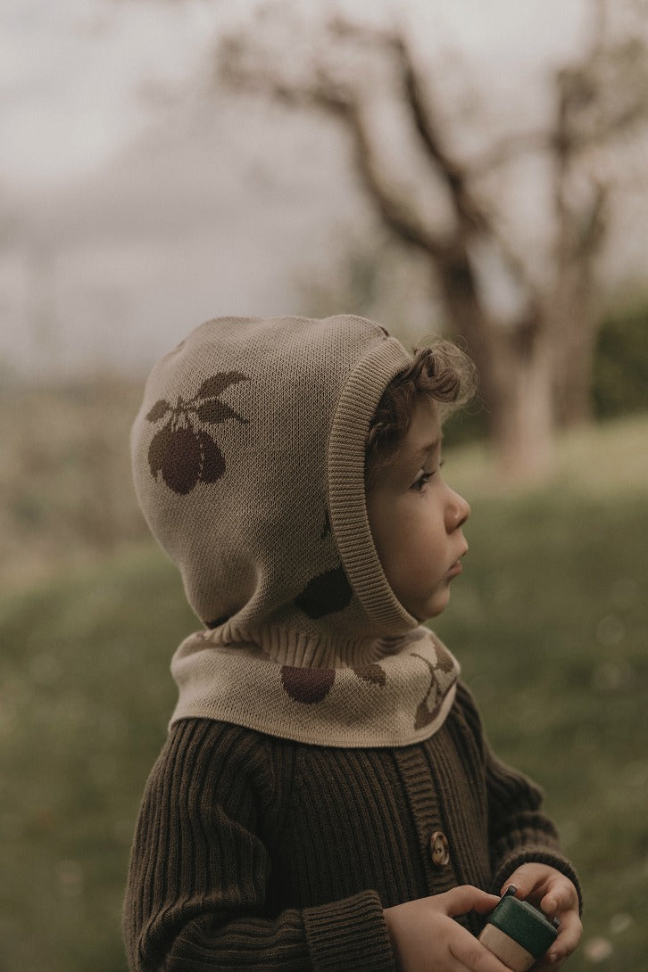 【garbo&friends】Prune Beige Knitted Balaclava バラクラバ 6-12m,1-4y  | Coucoubebe/ククベベ