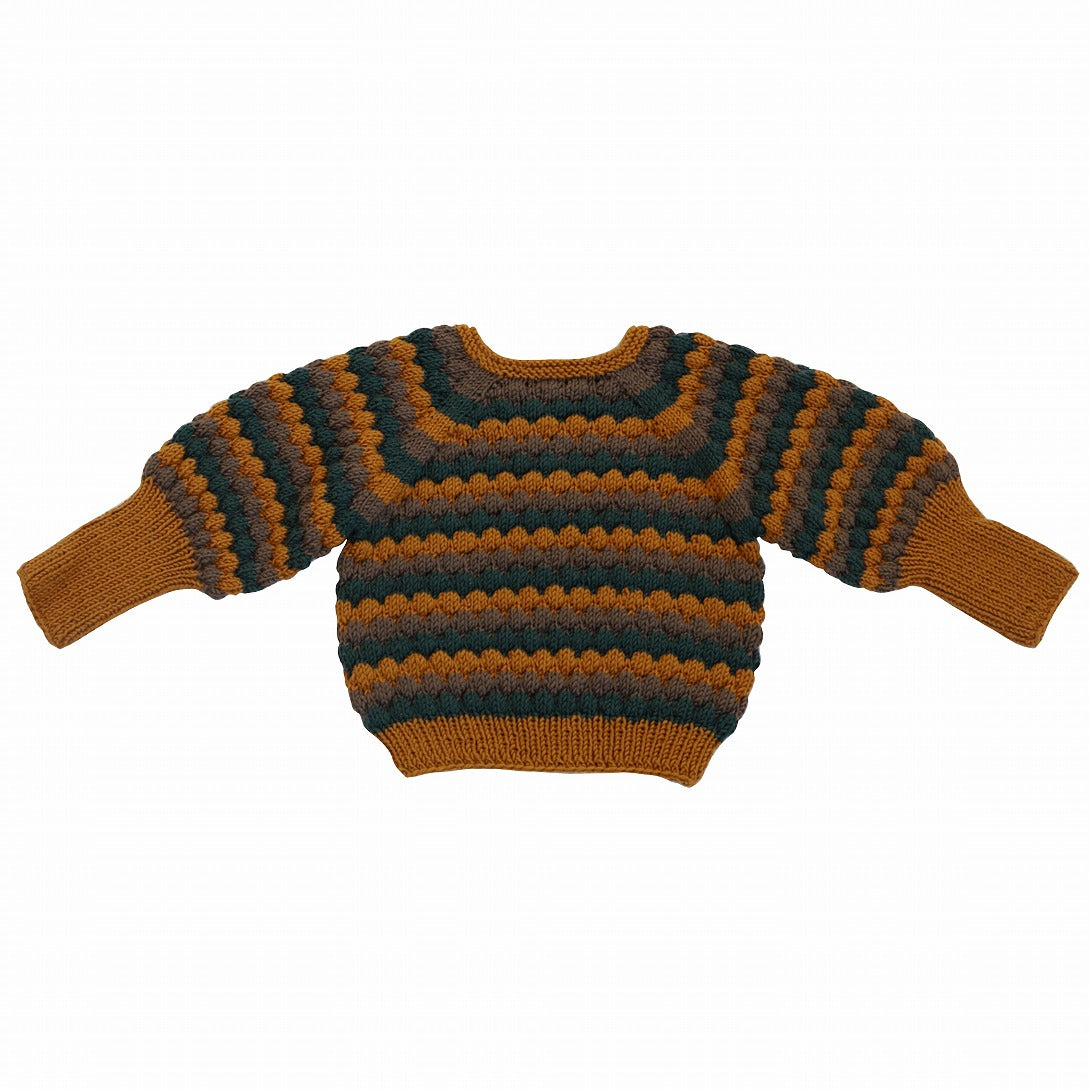 【Kalinka】Elissa Sweater Caramel セーター 2y,3y  | Coucoubebe/ククベベ