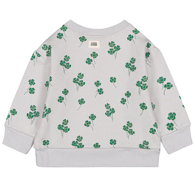 【STUDIO BOHEME】【9月上旬発送】BART SWEAT-SHIRT GREY/CLOVERS スウェット 12m,18m,24m,36m,4y（Sub Image-2） | Coucoubebe/ククベベ