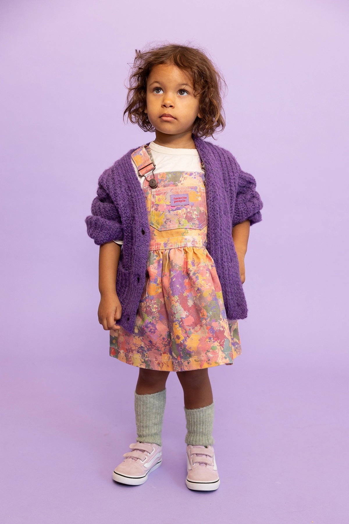 【favorite people】SOPHIE SKIRT OVERALLS スカートオーバーオール 1-2Y,2-3Y  | Coucoubebe/ククベベ