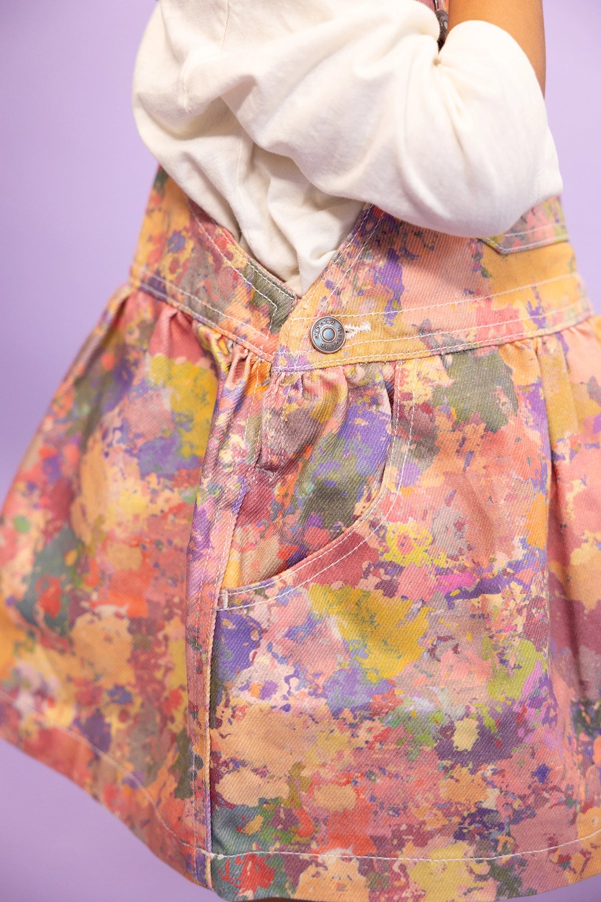 【favorite people】SOPHIE SKIRT OVERALLS スカートオーバーオール 1-2Y,2-3Y  | Coucoubebe/ククベベ