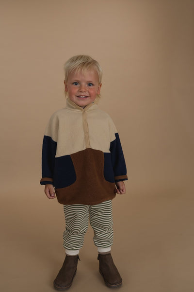 【organic zoo】Colour Block Fleece Sweater スウェット 1-2Y,2-3Y,3-4Y（Sub Image-8） | Coucoubebe/ククベベ