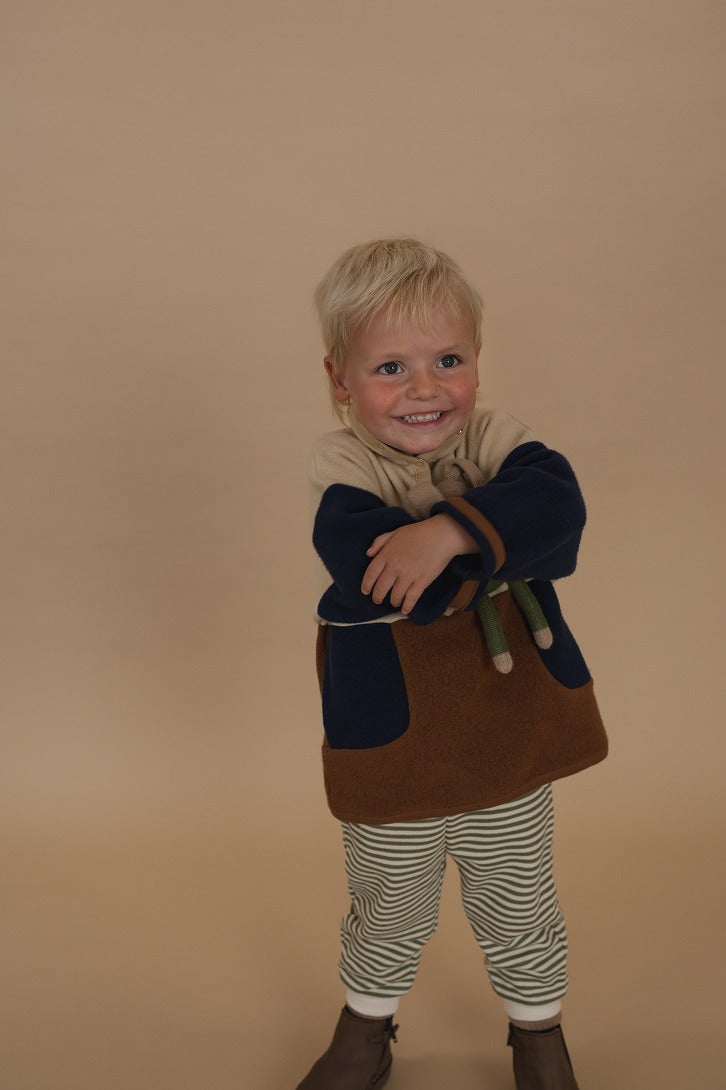 【organic zoo】Colour Block Fleece Sweater スウェット 1-2Y,2-3Y,3-4Y  | Coucoubebe/ククベベ