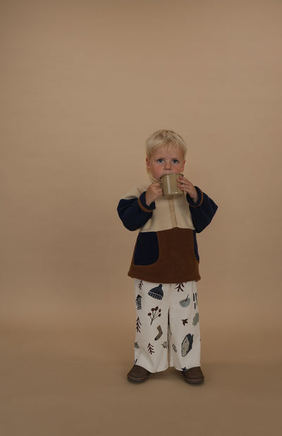 【organic zoo】Colour Block Fleece Sweater スウェット 1-2Y,2-3Y,3-4Y（Sub Image-10） | Coucoubebe/ククベベ