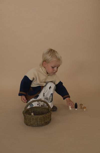 【organic zoo】Cosy Wild Wide Leg Pants Undyed パンツ 6-12M,1-2Y,2-3Y,3-4Y,4-5Y（Sub Image-5） | Coucoubebe/ククベベ