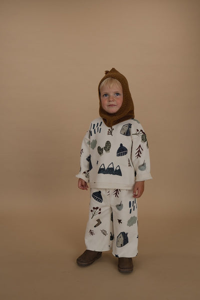【organic zoo】Cosy Wild Sweatshirt Undyed スウェット 6-12M,1-2Y,2-3Y,3-4Y,4-5Y（Sub Image-6） | Coucoubebe/ククベベ