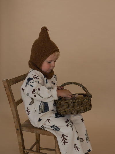 【organic zoo】Cosy Wild Wide Leg Pants Undyed パンツ 6-12M,1-2Y,2-3Y,3-4Y,4-5Y（Sub Image-9） | Coucoubebe/ククベベ