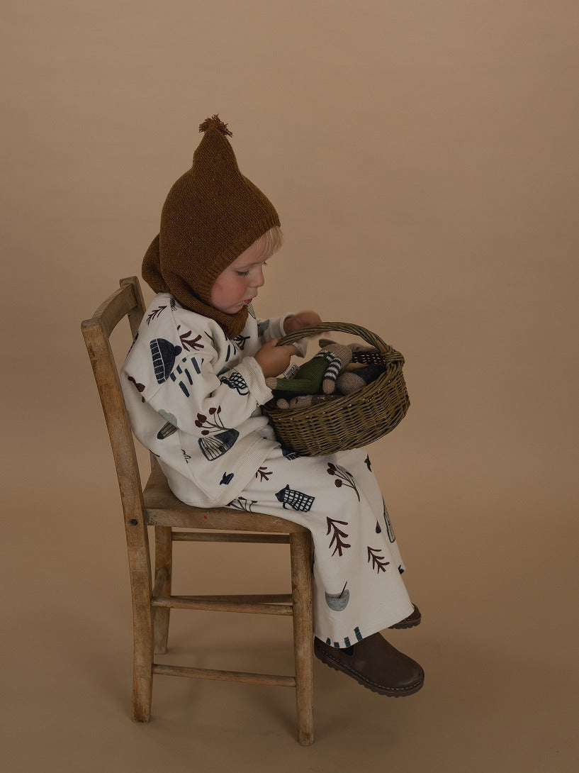 【organic zoo】Cosy Wild Wide Leg Pants Undyed パンツ 6-12M,1-2Y,2-3Y,3-4Y,4-5Y  | Coucoubebe/ククベベ