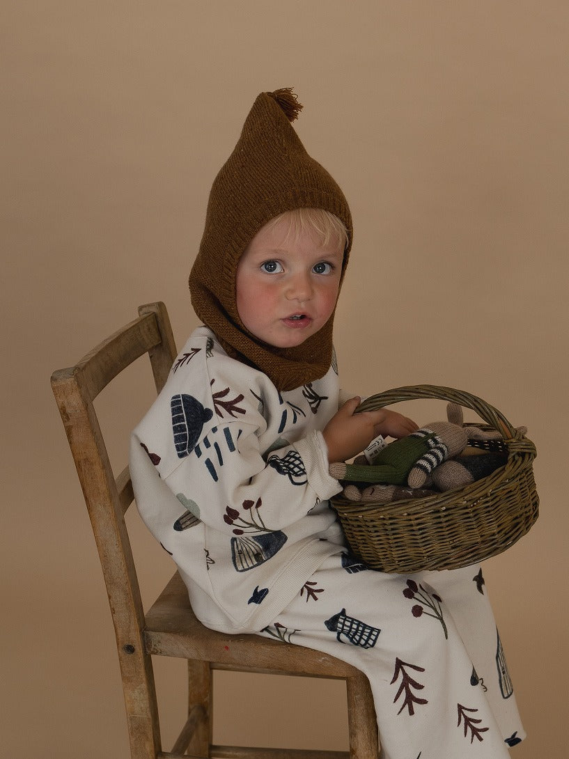 【organic zoo】Cosy Wild Sweatshirt Undyed スウェット 6-12M,1-2Y,2-3Y,3-4Y,4-5Y  | Coucoubebe/ククベベ
