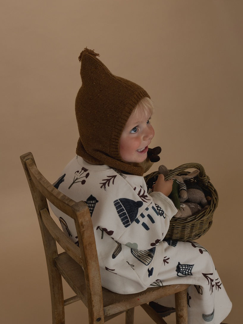 【organic zoo】Cosy Wild Sweatshirt Undyed スウェット 6-12M,1-2Y,2-3Y,3-4Y,4-5Y  | Coucoubebe/ククベベ