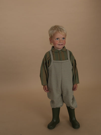 【organic zoo】Fern Stripes Dungarees ダンガリー 1-2Y,2-3Y,3-4Y（Sub Image-11） | Coucoubebe/ククベベ