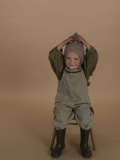【organic zoo】Fern Stripes Dungarees ダンガリー 1-2Y,2-3Y,3-4Y（Sub Image-17） | Coucoubebe/ククベベ