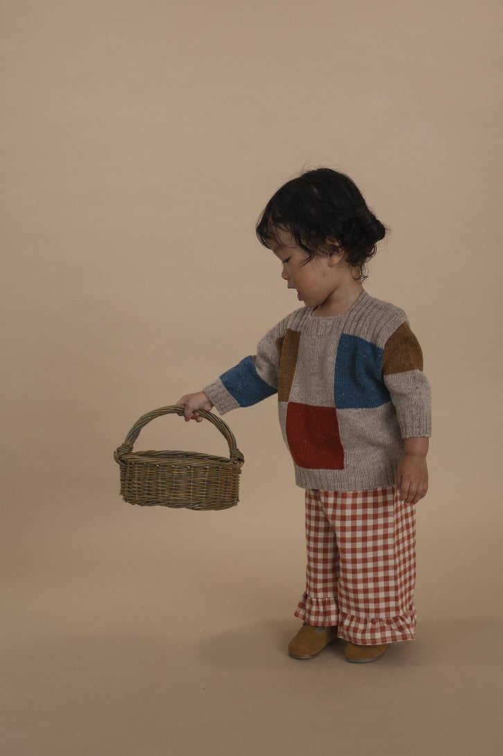 【organic zoo】Paprika Gingham Frill Culottes パンツ 1-2Y,2-3Y,3-4Y  | Coucoubebe/ククベベ