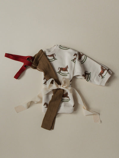 【SILLY Silas】Footless Collection Acorn Brown×Maple Leaf レギンス 6-12m,1-2y,2-3y（Sub Image-11） | Coucoubebe/ククベベ