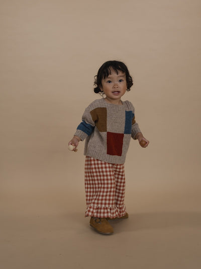 【organic zoo】Paprika Gingham Frill Culottes パンツ 1-2Y,2-3Y,3-4Y（Sub Image-8） | Coucoubebe/ククベベ