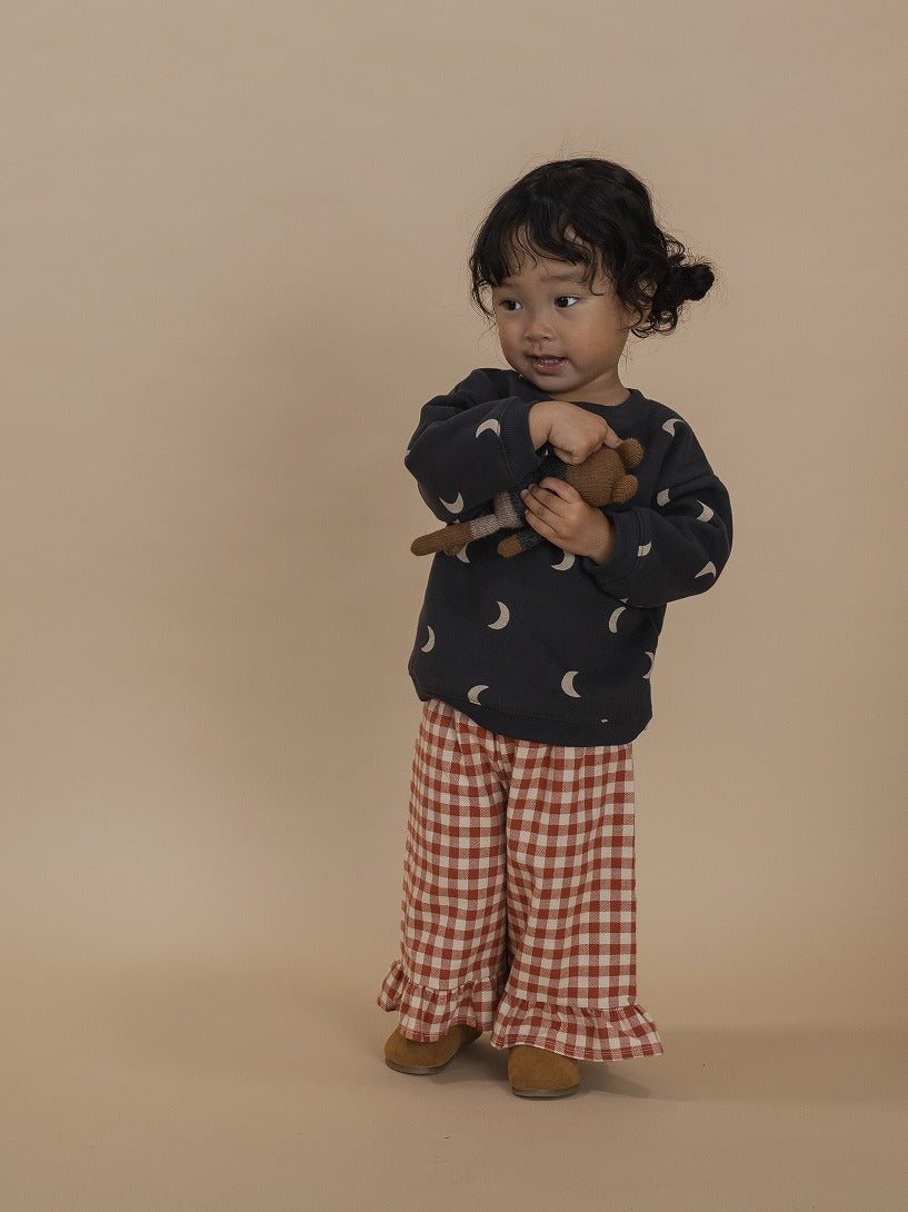 【organic zoo】Paprika Gingham Frill Culottes パンツ 1-2Y,2-3Y,3-4Y  | Coucoubebe/ククベベ
