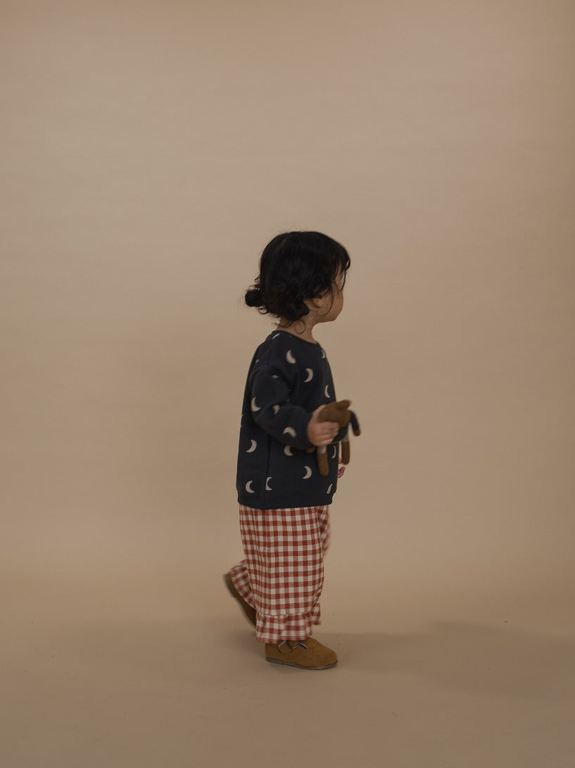 【organic zoo】Paprika Gingham Frill Culottes パンツ 1-2Y,2-3Y,3-4Y  | Coucoubebe/ククベベ