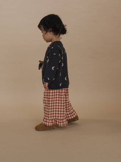 【organic zoo】Paprika Gingham Frill Culottes パンツ 1-2Y,2-3Y,3-4Y（Sub Image-16） | Coucoubebe/ククベベ