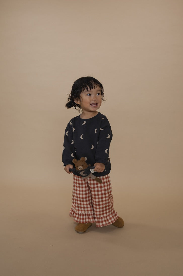 【organic zoo】Paprika Gingham Frill Culottes パンツ 1-2Y,2-3Y,3-4Y  | Coucoubebe/ククベベ